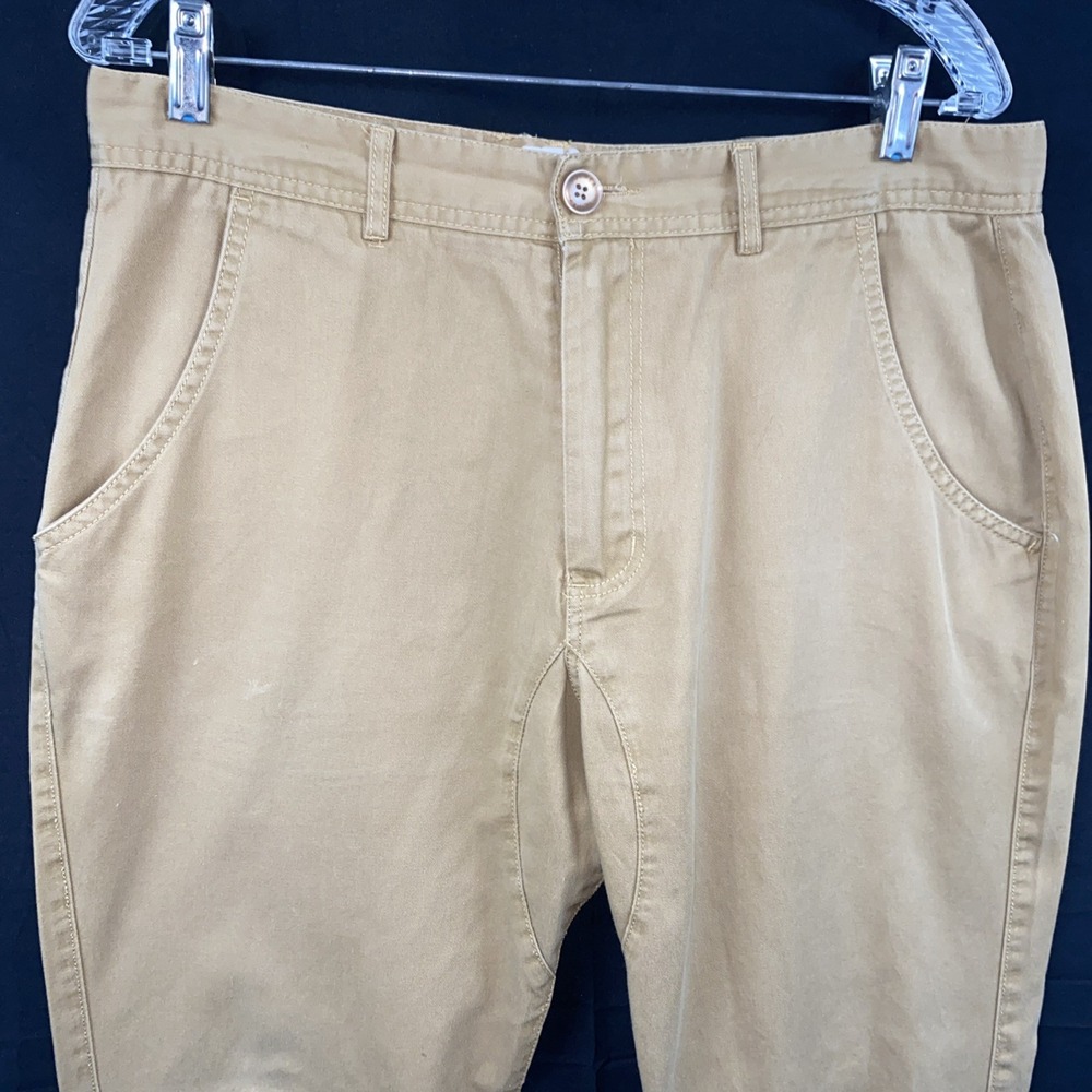 WAIMEA‎ Khaki Joggers Jeans Chinos Gathered Ankles Hiking Pants   Men Jeans  34